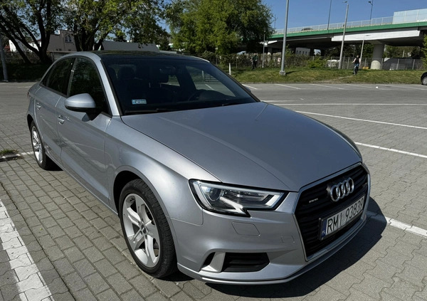Audi A3 cena 83999 przebieg: 39235, rok produkcji 2018 z Mielec małe 154